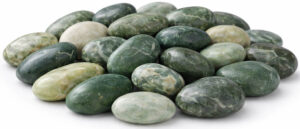 River Natural Green Pebbles exporter and supplier