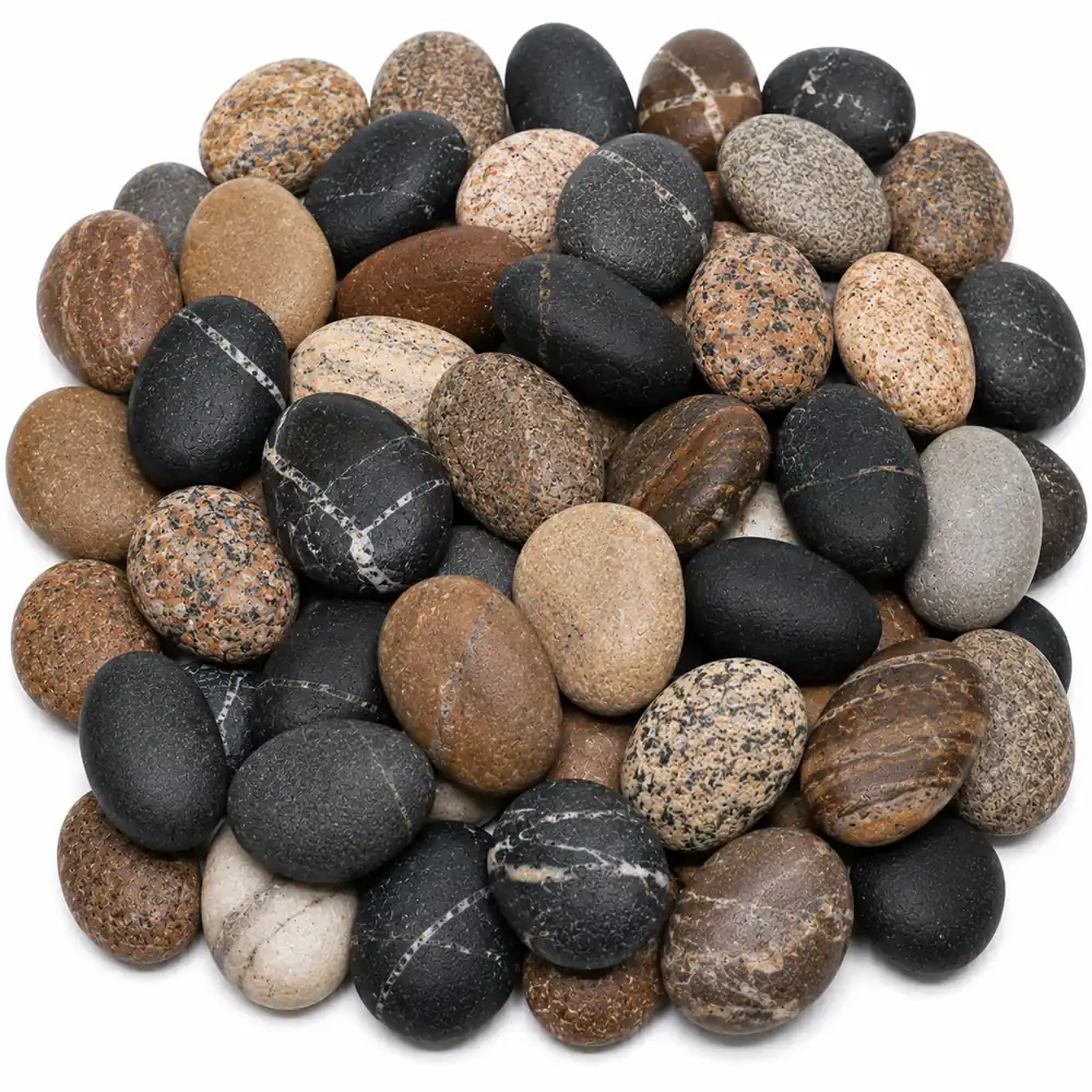 Black Brown Mix Pebble