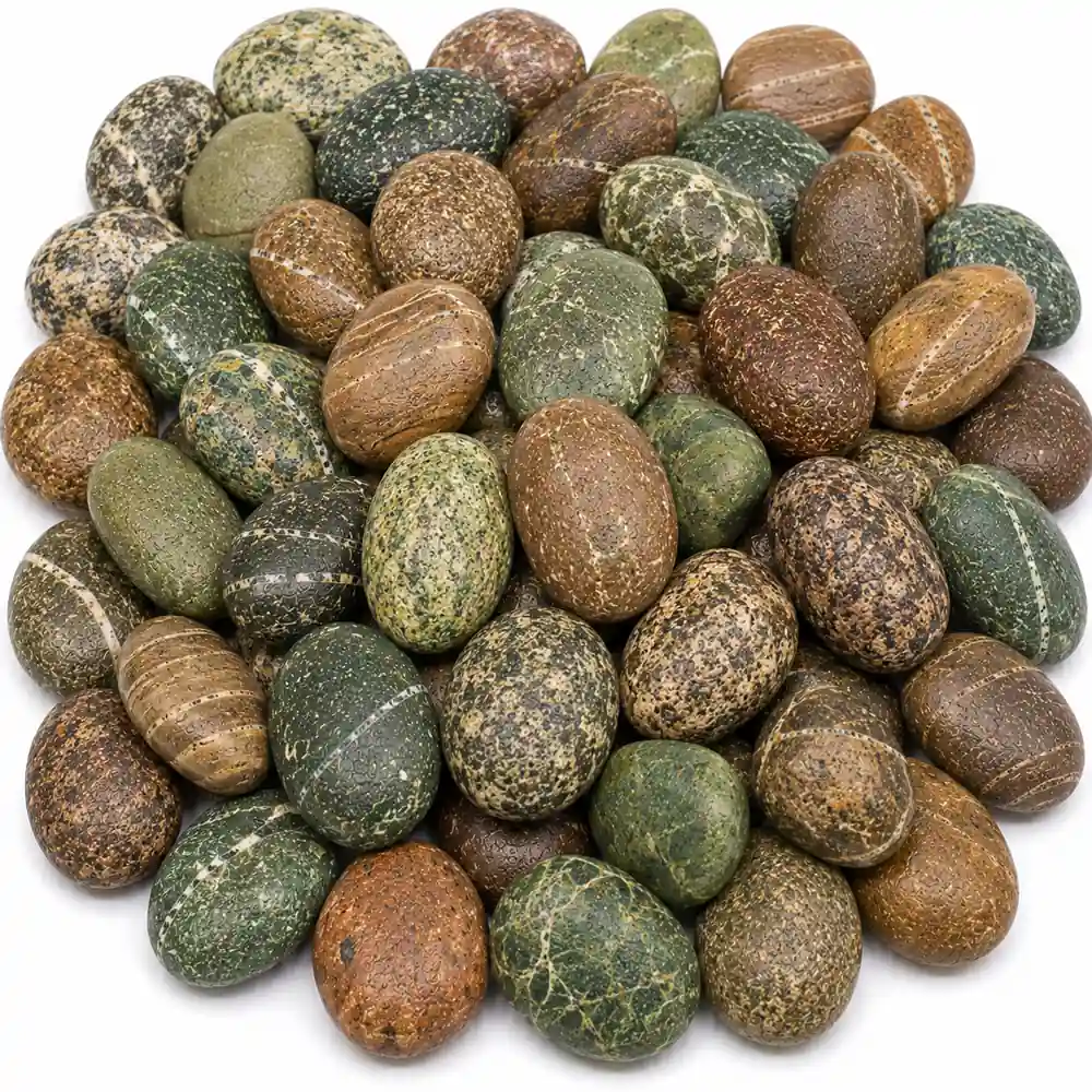 Green Brown Mix Pebble