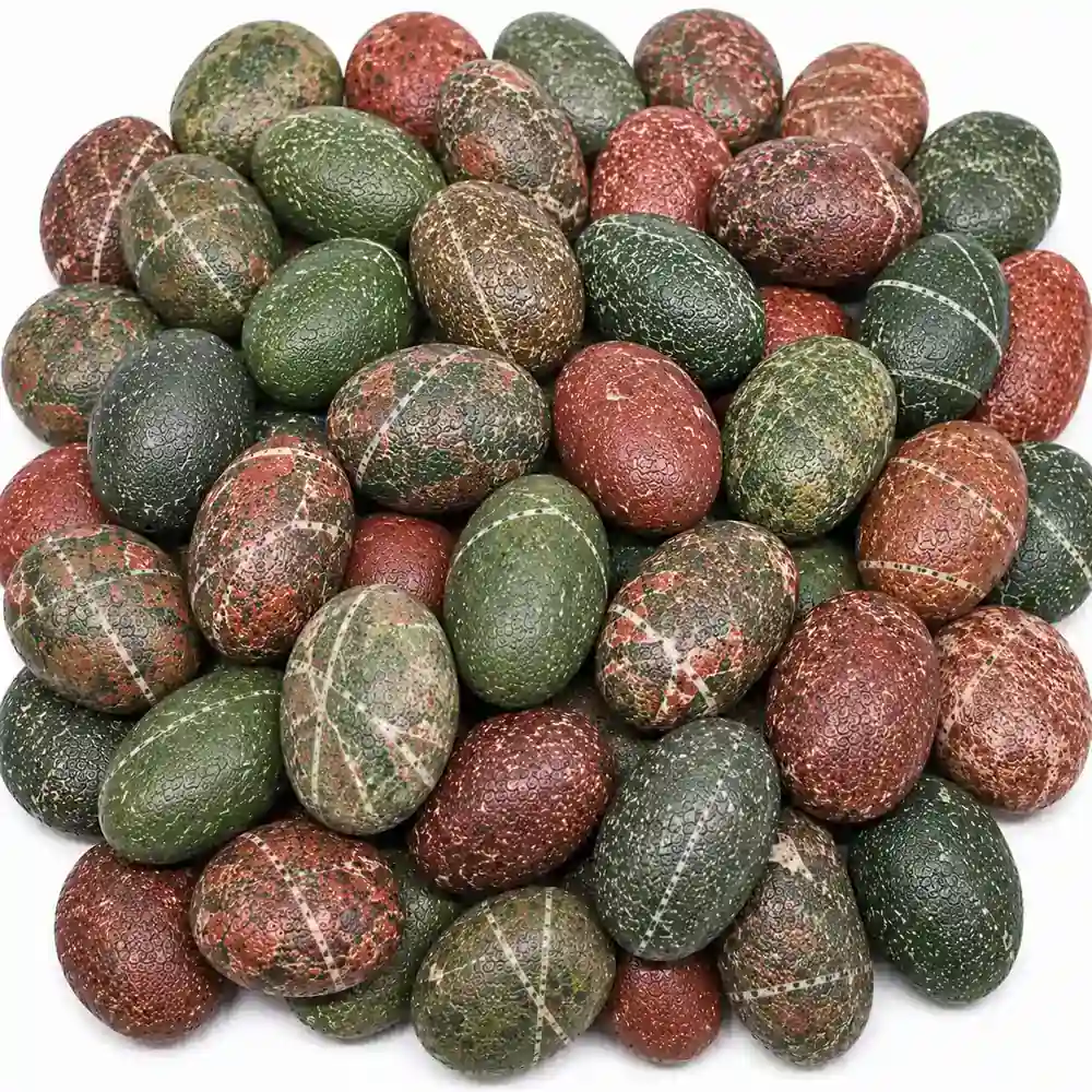 Green Red Mix Pebble