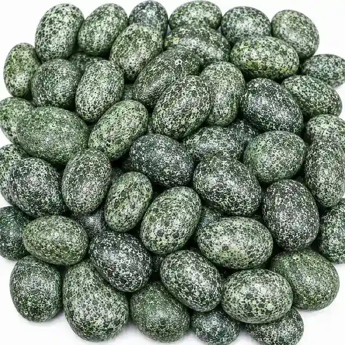 Green Speckled Pebble