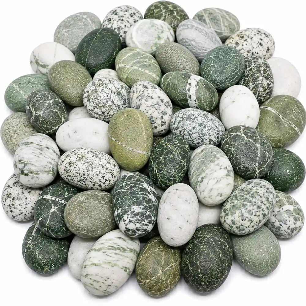 Green White Mix Pebble