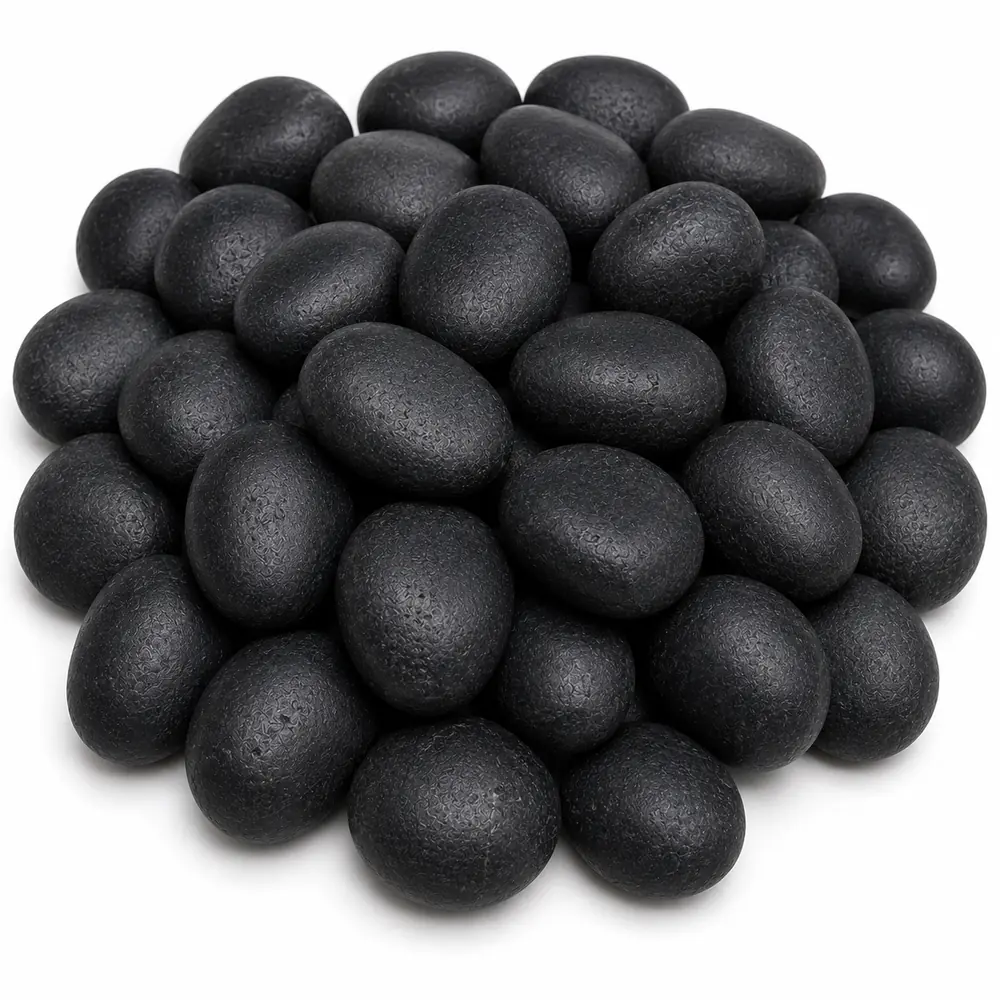 Jet Black Pebble