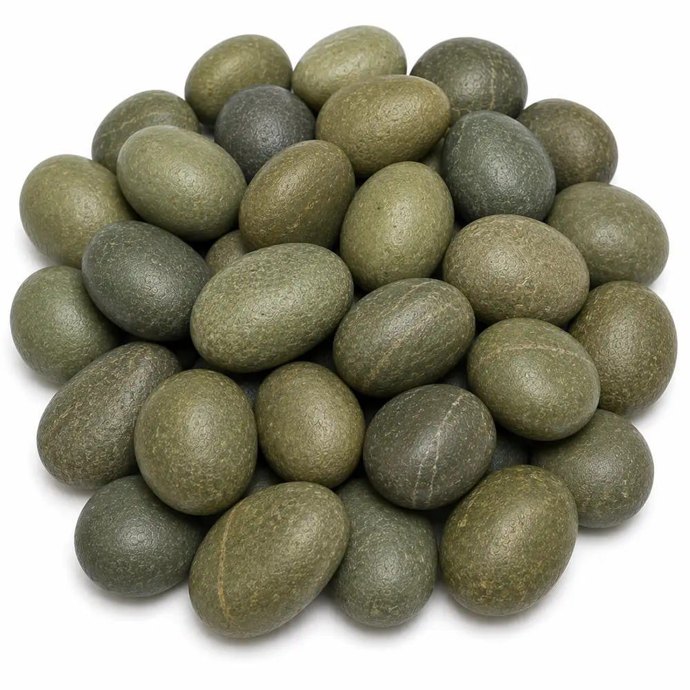 Olive Green Pebble