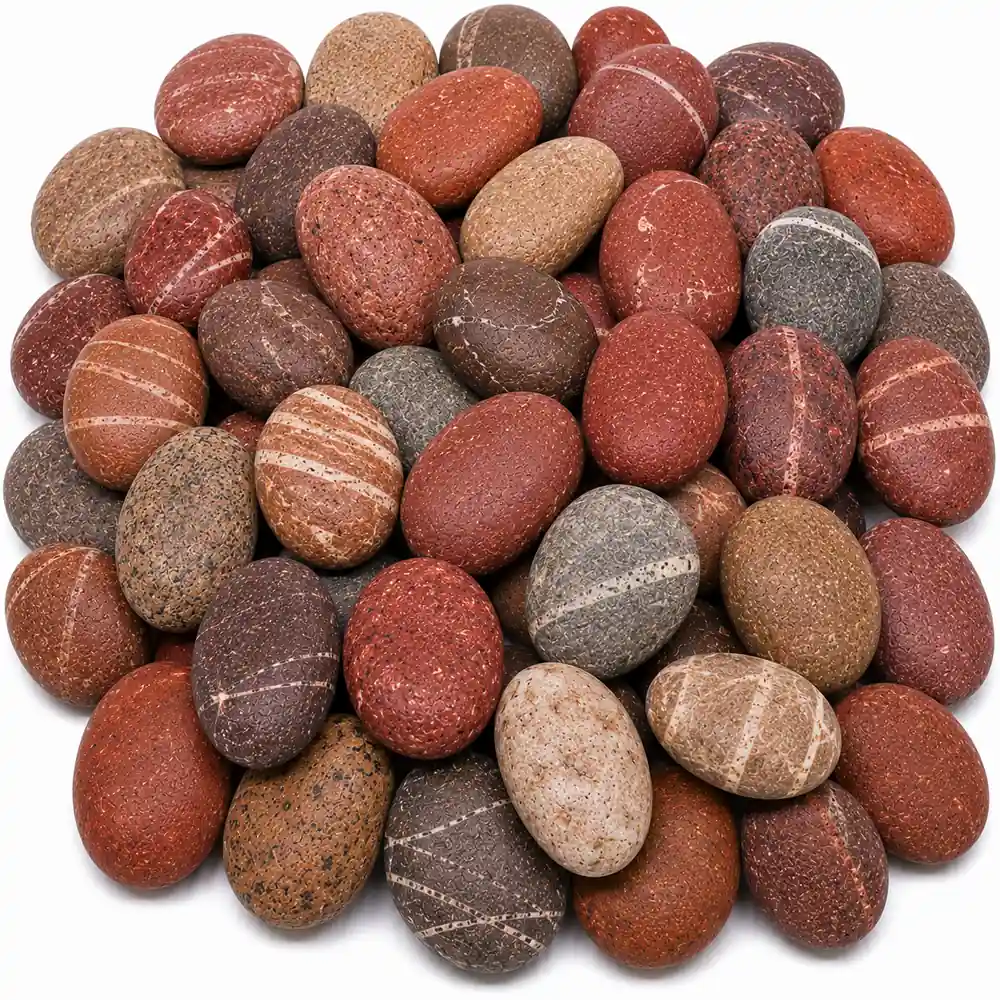 Red Brown Mix Pebble
