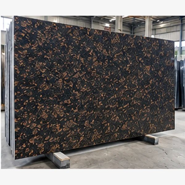 Coffee Brown Granite slab from India