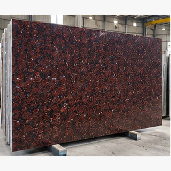 Imperial Red Granite slab from India