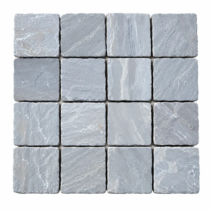 Kandla Grey Sandstone Cobbles from India