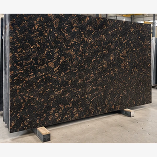 Sapphire Brown Granite slab from India
