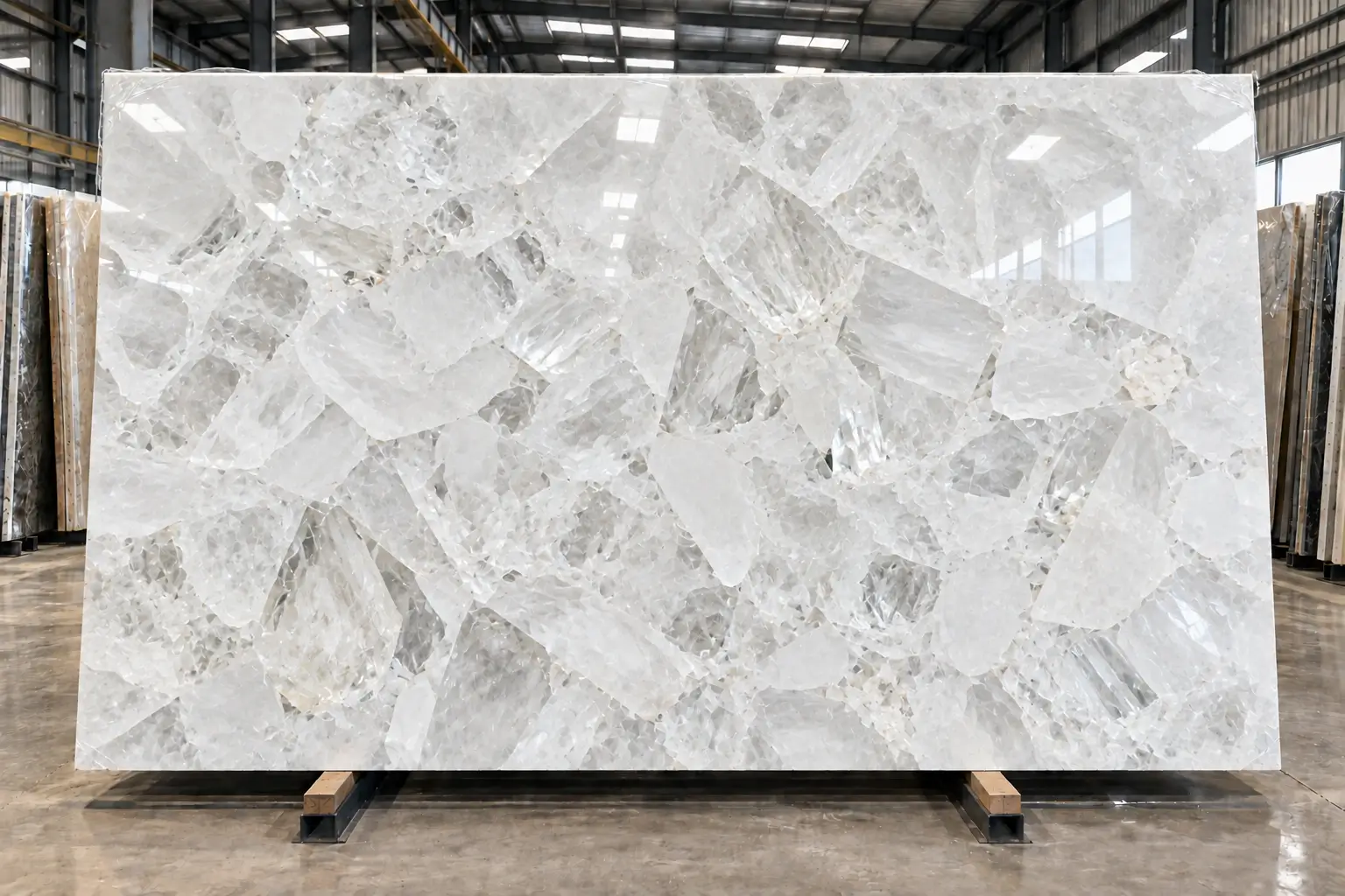 Glassy Quartz from India