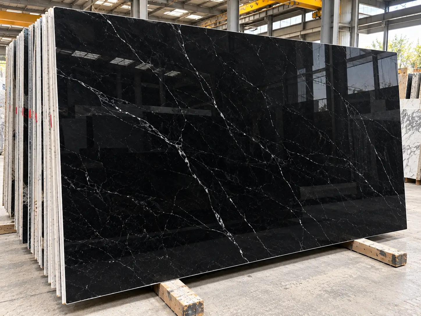 Indian Black Marble (Carbon Black) from India